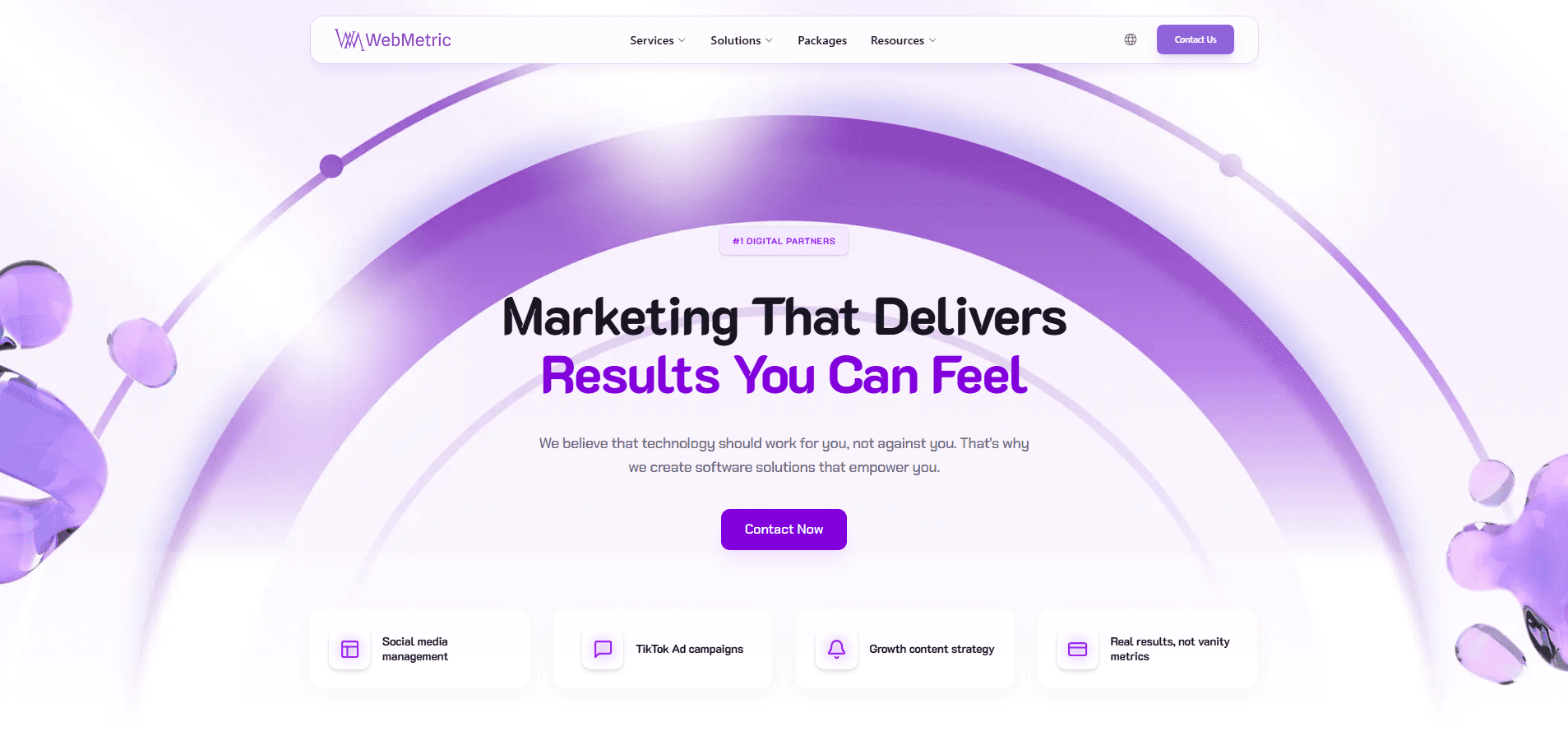 Web Metric screenshot